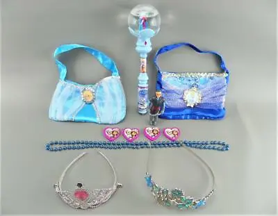 Disney Store London Frozen Elsa Metal Tiara (RARE) Scepter Globe Purse Crown Lot • $19.97