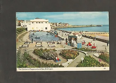 Postcard East Yorkshire Bridlington The Childrens Playground • £2.99