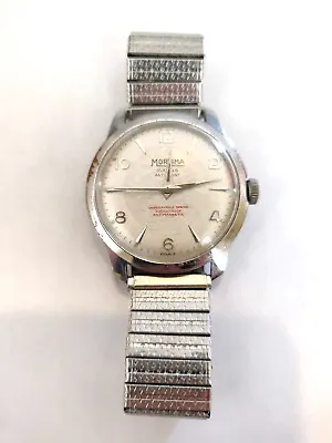 Vintage Men’s Mortima Anti-Dust Wristwatch Watch • $42