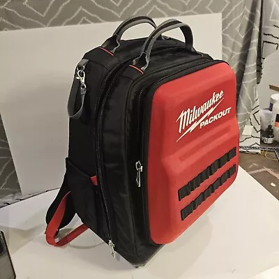 Milwaukee Backpack Bag 15 Inch PACKOUT Back Pack Tool 48 Pocket Ballistic Work • $100