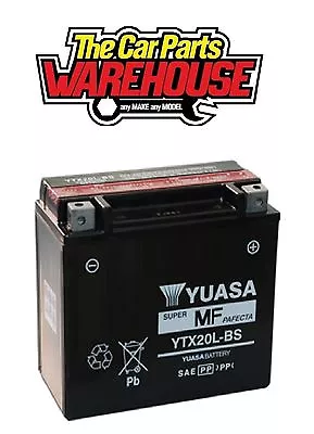 YTX20L-BS Genuine Yuasa Motorcycle ATV Quad Buggy Battery XX With Acid Xx • £92.79