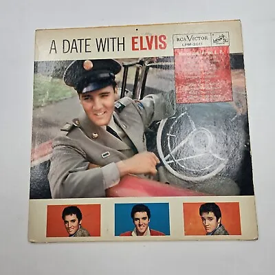  A Date With Elvis  Original Vintage Vinyl Record LP Album. LPM-2011 • $50