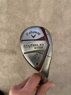 Callaway Diablo Edge Hybrid 24 Degree 4 Iron R-Flex Graphite Shaft RH • $25