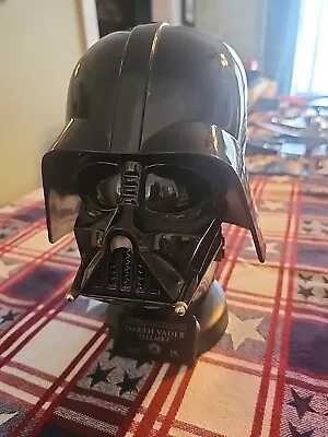 2007 MASTER REPLICAS Star Wars DARTH VADER Talking Scaled REPLICA HELMET Tested • $159.99