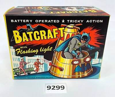 1966 Marx Batman & Robin BATCRAFT Vintage RARE Toy In Box SUPER DUPER CONDITION • $2499.99