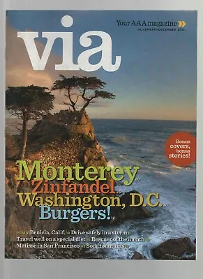 Via: AAA Traveler's Companion - November - December 2013 - Monterey Zinfandel. • $1.30