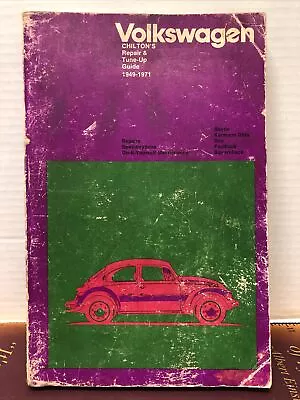 Chilton's Volkswagen 1949-1971 Repair & Tune-Up Guide: Beetle Bus Etc. -B17 • $9.99