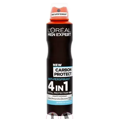 L’Oreal Men Expert Carbon Antiperspirant Deodorant 250ml • £2.99