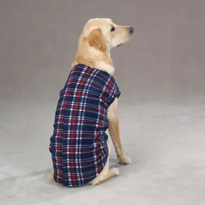 $21.97 • Buy Zack And Zoey Fashion Fleece Vest, Blue Plaid Print, Official Velcro® Top, Large