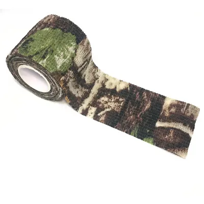Nw Self Adhesive Camouflage Elastic Bandage Tactical Tape Gun Camo Wrap • £3.42