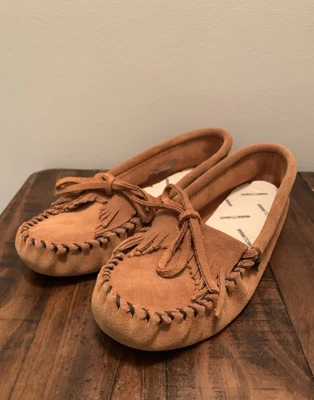 $16.25 • Buy Minnetonka Moccasin - Kilty Softsole (102) Brown Slipper Size 8 Women’s