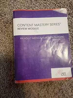 RN Adult Medical Surgical Nursing Review Module - Edition -11-2019 - GOOD • $4.48