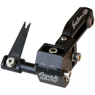 AAE CVCAR303 Freakshow Black Left Handed Standard Mount Micro Adjust Blade Rest • $143.16