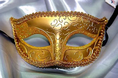 Venetian Masquerade Ball Costume Christmas Prom Thanksgiving Party Men Eye Mask • $13.96