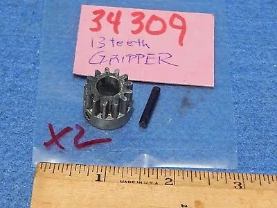 Rock-ola Mechanism Gripper Drive Motor Pinion Gear # 34309 (13 Teeth) • $20