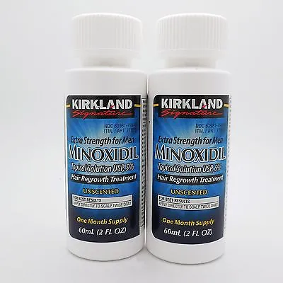 KIRKLAND MINOXIDIL 5% MENS HAIR LOSS TREATMENT 2 MONTHS Exp 05/2024 | NO DROPPER • $10