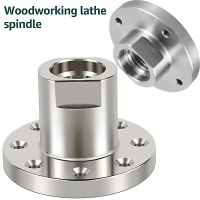 Wood Lathe Faceplate 3inch Steel Lathe Face Plate High Precision Woodworkingღ • $38.49