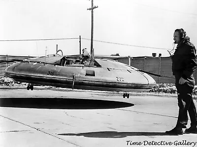 U.S. Secret Flying Saucer The Avrocar - 1950s - Vintage Photo Print • $10