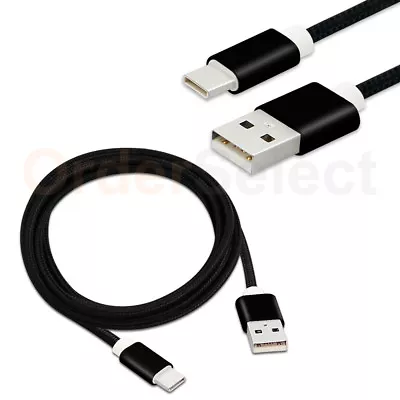 USB Type C 6FT Braided Charger Cable Cord For Phone Motorola Moto Z Play Droid • $3.79