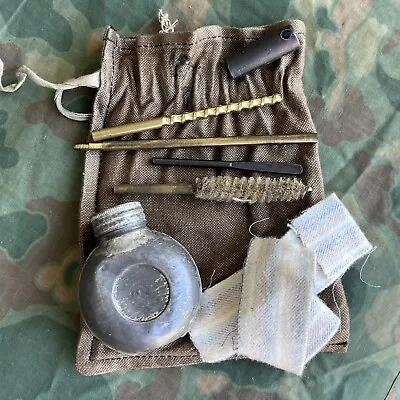 Finnish Mosin Nagant Original WWII Field Cleaning Kit Some Parts SA Marked • $21.99