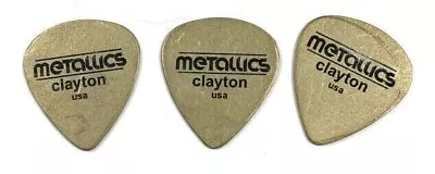 Clayton Guitar Picks Metallics Brass 3-Pack • $12.99