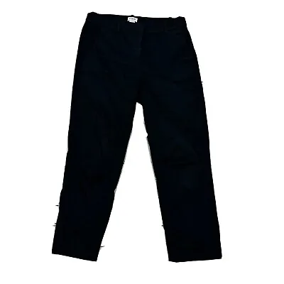 J.Crew Skimmer Pant For Women Black Size 4 Cotton Blend • $12.99