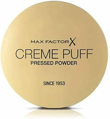 MAX FACTOR Creme Puff Compact Pressed Face Powder 14g *CHOOSE YOUR SHADE* • £5.35