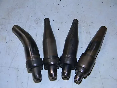 Lot Of 4 - Victor & Rexarc  Acetylene Cutting Torch Tip 1-101 Lot #2 • $9