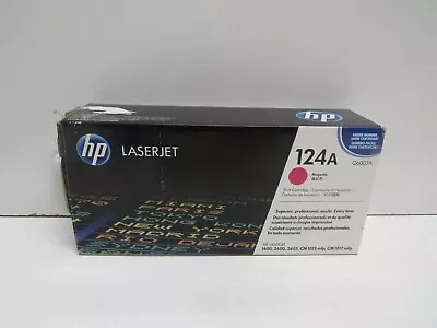 Genuine Hp Q6003a (124a) Magenta Toner Cartridge • $9.99