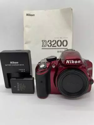 With A Pretty Beautiful Rare Red Nikon D3200 Instructions 313 • $545.50