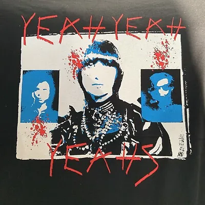 Yeah Yeah Yeahs New Black T-shirt Size Medium • £19.99