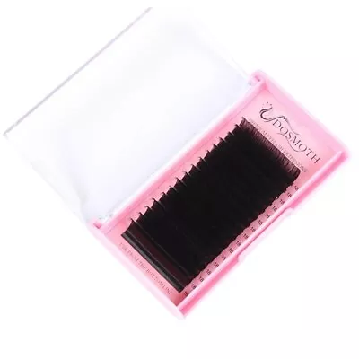 DOSMOTH 16Row Faux Mink Eyelash Individual Lashes Extension D Curl .07 17mm • $8.88