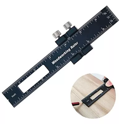 JINYEEZY Precision Pocket Ruler Woodworking Machinist Engineer Ruler • $17.13