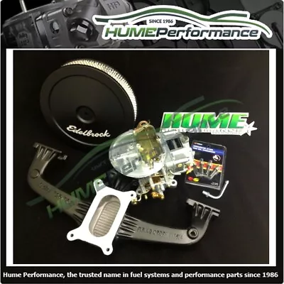 Holden 6 Cylinder Intake Package Reco 350 Holley 7448 Manifold Edelbrock A/c • $1300