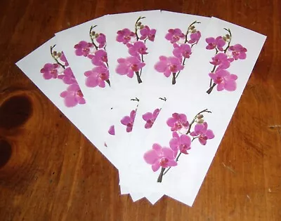 Mrs. Grossman Lot Of Five Sticker Strips ~ Photoessence Purple Orchid • $4.99