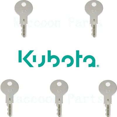 5 Kubota RTV1100 Cab Door Keys K7711-29530 • $11.95