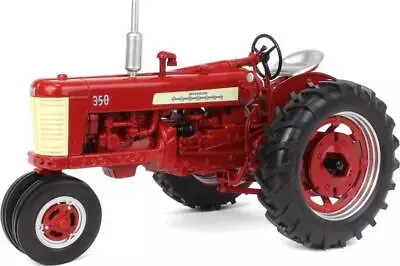 Farmall 350 Narrow Front Tractor W/ Fast Hitch Red - Diecast 1:16 Scale Model - • $119.95