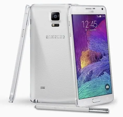 SAMSUNG Galaxy Note 4 White SM-N910G - 32GB - Smart Phone /NS • $259