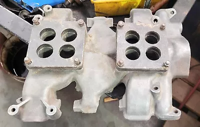 1957 Thunderbird Intake Manifold Y-Block 2x4 Carbs Dual Quad Aluminum ECG9424-D • $420