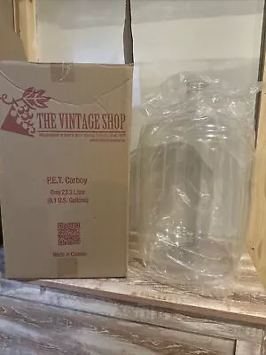 Vintage Shop 6 Gallon Plastic Carboy • $34