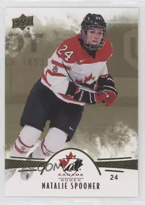 2016 Upper Deck Team Canada Juniors Women's Team Gold Natalie Spooner #11 • $2.84