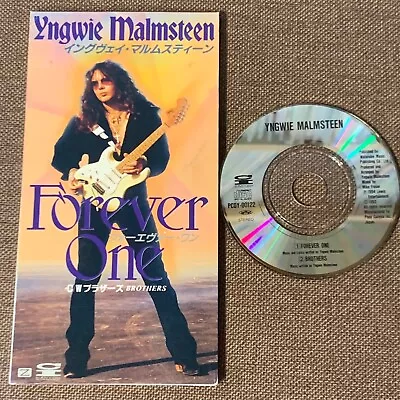 YNGWIE MALMSTEEN Forever One /Brothers JAPAN 3  CD SINGLE PCDY-00122 Not-snapped • $69.99