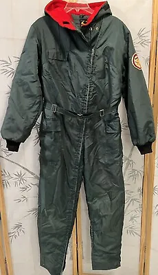 Vintage Bombardier Ski-Doo Snowmobile-Snow Suit-Green Outfit~Small-Medium Walker • $124.99