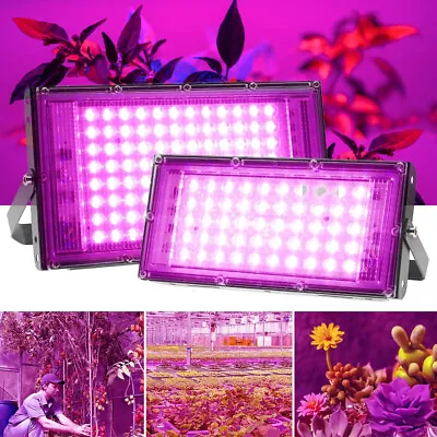 £12.09 • Buy LED Grow Light For Indoor Plant Veg Flower Hydroponic Full Spectrum Lamp Panel
