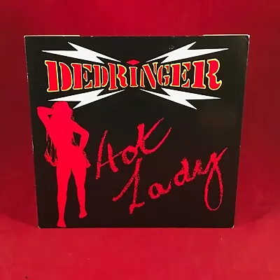 DEDRINGER Hot Lady 1982 UK 7  Vinyl Single Original NEAT Records Hot Licks • £23.03