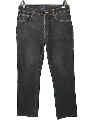 GANT Men Jason Normal Waist Regular Jeans Size W33 L30 • £20.99