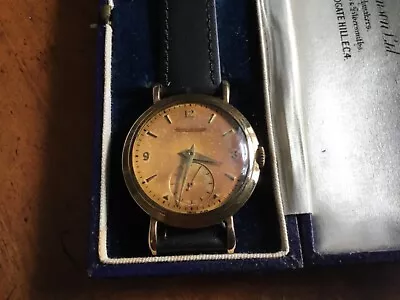 Vintage 9ct Jaeger Le Couture Watch • £160