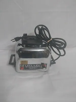 Vita Mix 3600 Stainless Steel Blender Motor Base Only Heavy Duty Tested-works -u • $25.99