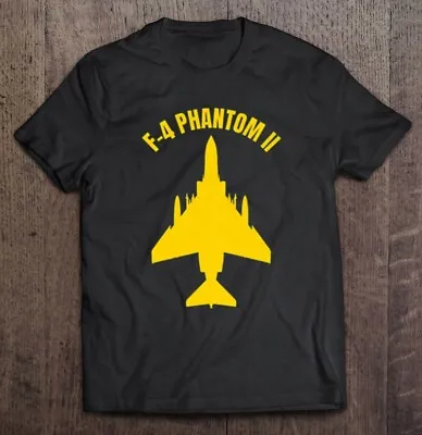 $9.99 • Buy F-4 Phantom Ii Fighter Bomber Jet Aircraft On T Shirt