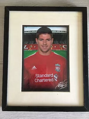 £10 • Buy STEVEN GERRARD Signed Pirtrait Photograph.
